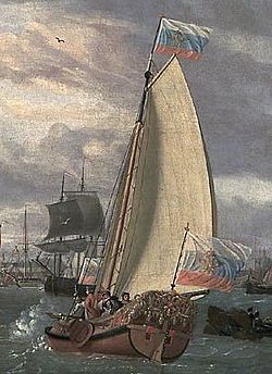 Струг, картина Абрахама Сторка, 1696 год